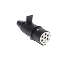 7 PIN S' TYPE PLASTIC PLUG 24V