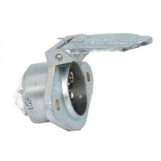 7 PIN 'S TYPE SCREW TERMINAL METAL SOCKET 24V