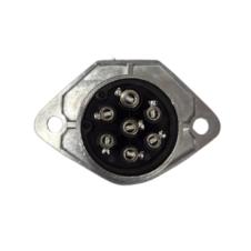 7 PIN 'N TYPE SCREW TERMINAL METAL SOCKET 24V