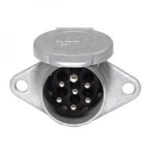 7 PIN 'N TYPE SCREW TERMINAL METAL SOCKET 24V