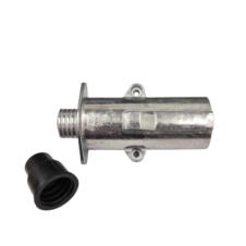 7 PIN 'S TYPE SCREW TERMINAL METAL PLUG 24V