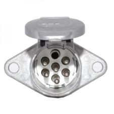 7 PIN 'S TYPE SCREW TERMINAL METAL SOCKET 24V