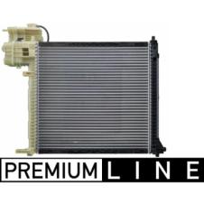 COOLANT RADIATOR WITH EXPANSION HEADER TANK