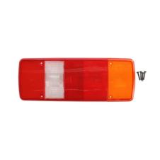 REAR COMBINATION TAIL LAMP LENS WITH REFLEX REFLECTOR