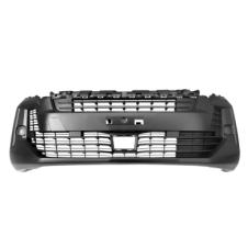 BLACK FRONT BUMPER WITHOUT FOG LAMP HOLES