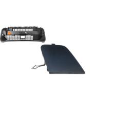FRONT BUMPER BLACK FRONT TOW HOOK COVER