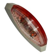 RED & WHITE SIDE MARKER LIGHT LAMP DRIVER SIDE RH