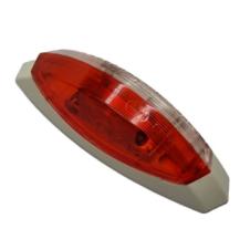 RED & WHITE SIDE MARKER LIGHT LAMP DRIVER SIDE RH