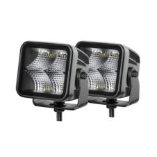 HELLA BLACK MAGIC 3.2" CUBE FLOOD LIGHT KIT 4800lm STEALTH LOOK OFF ROAD 12-24V