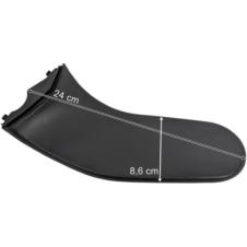TWIN MIRROR 'LONG ARM UPPER COVER PASSENGER SIDE LH