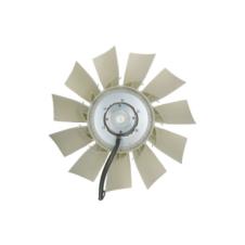 VISCOUS FAN CLUTCH HUB WITH BLADES