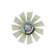 VISCOUS FAN CLUTCH HUB WITH BLADES