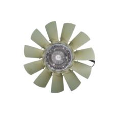 VISCOUS FAN CLUTCH HUB WITH BLADES