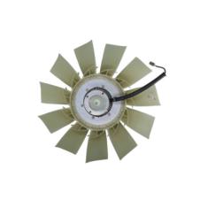 VISCOUS FAN CLUTCH HUB WITH BLADES