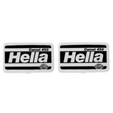HELLA LENS RECTANGLE COVERS FOR COMET 450 LAMPS (PAIR)