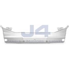 PAINTED WHITE FRONT BUMPER CENTRE