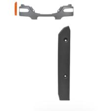 GREY HEADLAMP & GRILLE SURROUND END CAP DRIVER SIDE RH