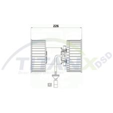 INTERNAL HEATER BLOWER MOTOR