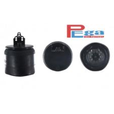 REAR SUSPENSION AIR SPRING WITH STEEL PISTON