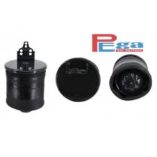 REAR SUSPENSION AIR SPRING WITH STEEL PISTON