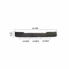 SUNVISOR ONLY WITHOUT MARKER LAMP HOLES