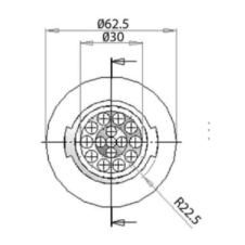 35mm Fuel Anti Syphon Device - Bayonet Fitting
