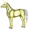 Unicornio de montar Knabstrupper Algunas manchas