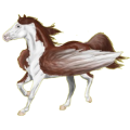 Pegaso de montar Pura raza española Palomino