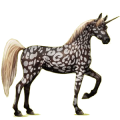 Unicornio de montar Alazán