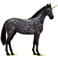 Unicornio de montar Hanoveriano Bayo