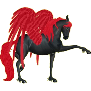 Pegaso de montar Morgan Bayo