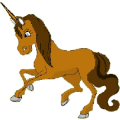 Unicornio de montar alado Pura raza española Bayo tostado