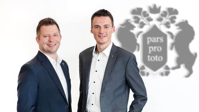 Büroleiter Dominic Hahne, Teamleiter Joshua Baumert