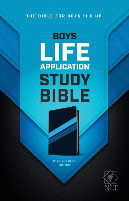 NLT Boys Life Application Study Bible, TuTone