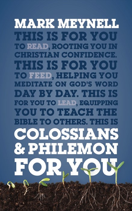 Colossians And Philemon For You