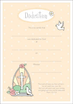 dedication certificate pack of 10 656172301232 clc bookshops dedication certificate