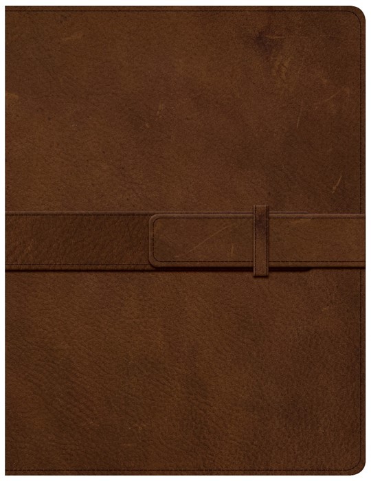 CSB Legacy Notetaking Bible, Tan Genuine Leather