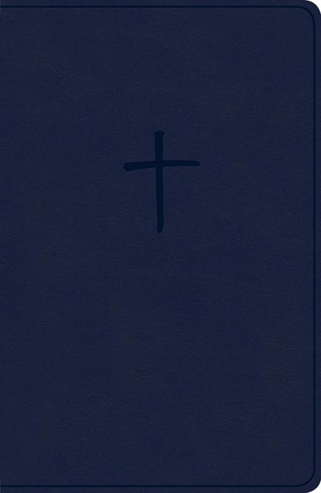 KJV Compact Bible, Navy LeatherTouch, Value Edition