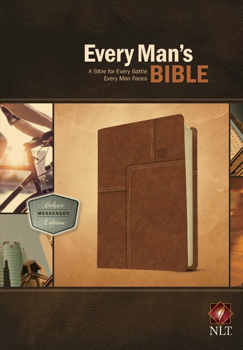 NLT Every Man's Bible: Deluxe Messenger Edition