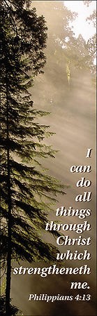 Philippians 4:13 Bookmark (Pack of 25)