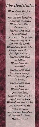 Beatitudes Bookmark (Pack of 25)