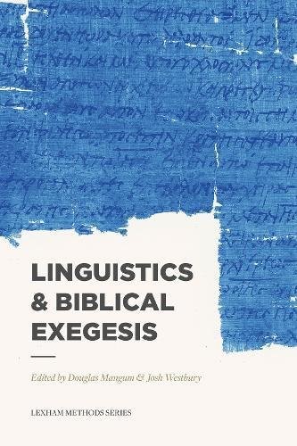 Linguistics and Biblical Exegesis