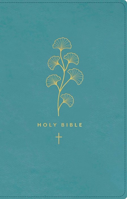 NLT Premium Gift Bible, Red Letter, LeatherLike, Teal