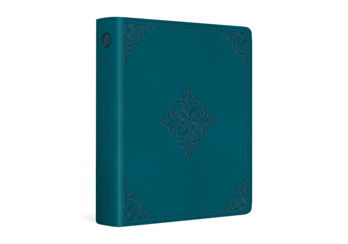 ESV Journaling Bible (TruTone, Deep Teal, Fleur-de-lis