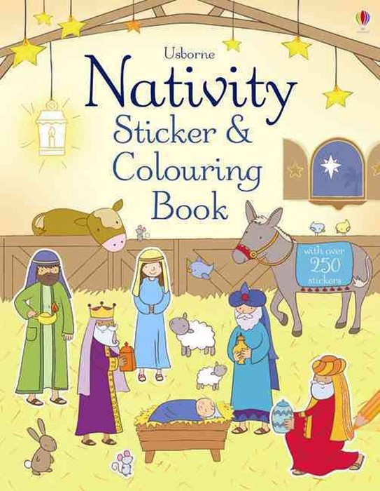 Nativity Sticker & Colouring Book