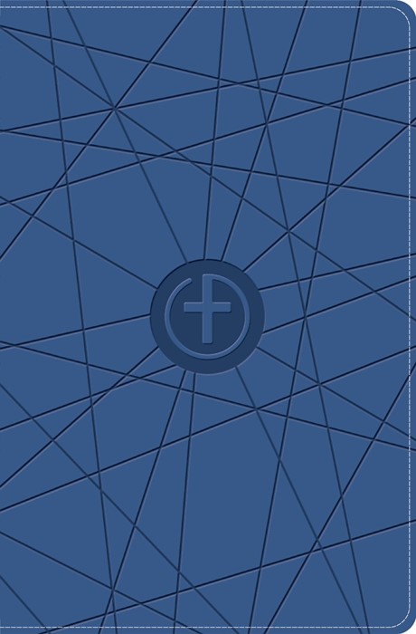 CSB One Big Story Bible, Blue LeatherTouch