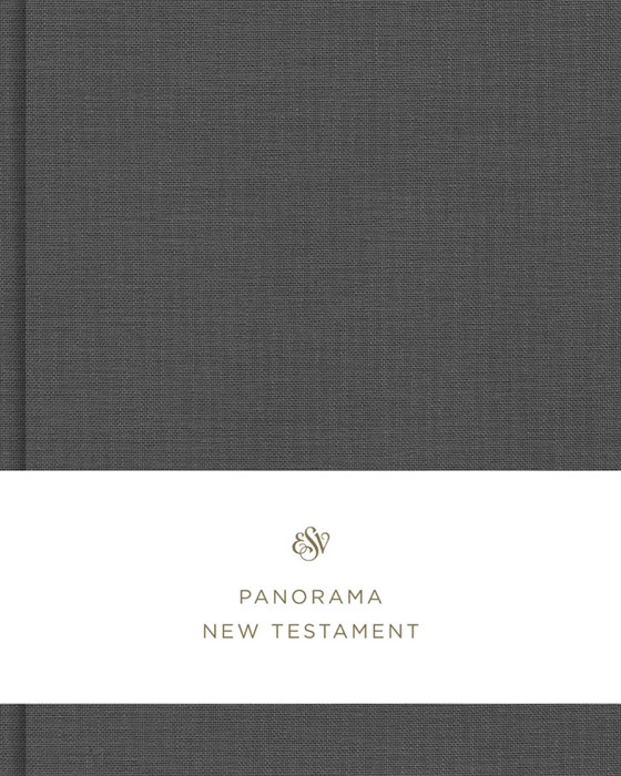 ESV Panorama New Testament, Gray Cloth over Board