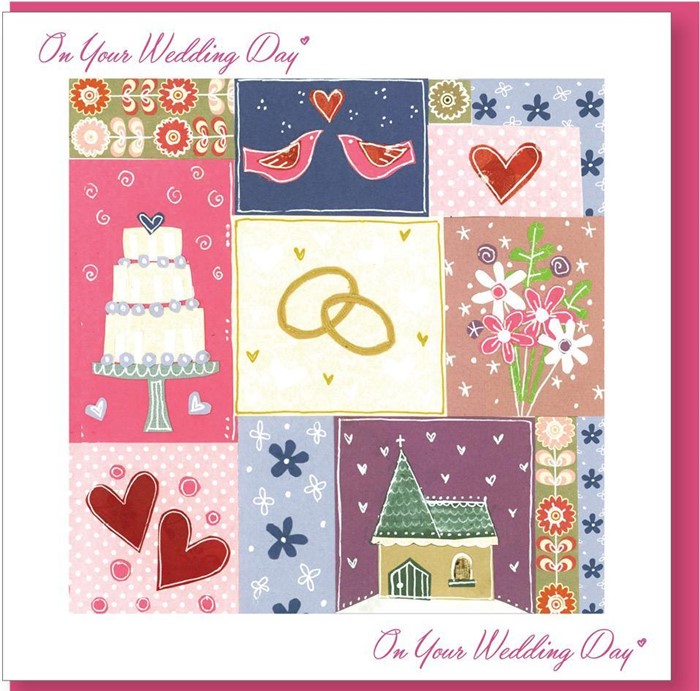 The Perfect Wedding Day Greetings Card