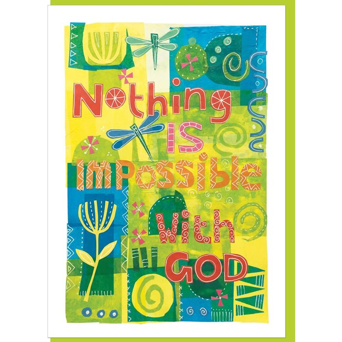 Nothing is Impossible Greetings Card