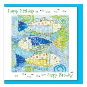 Birthday Fish Greetings Card